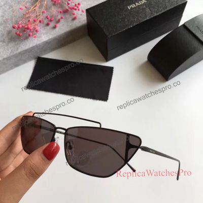 Copy Prada Ultravox Sunglasses - All Black Sunglasses